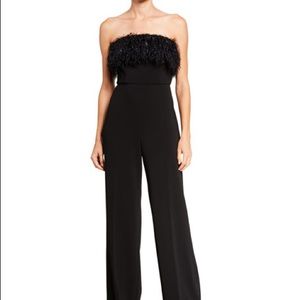 NWT JAY GODFREY Elaine Jumpsuit (with feathers on top)